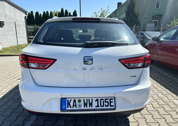 Seat Leon cena 49900 przebieg: 190000, rok produkcji 2015 z Sosnowiec małe 667